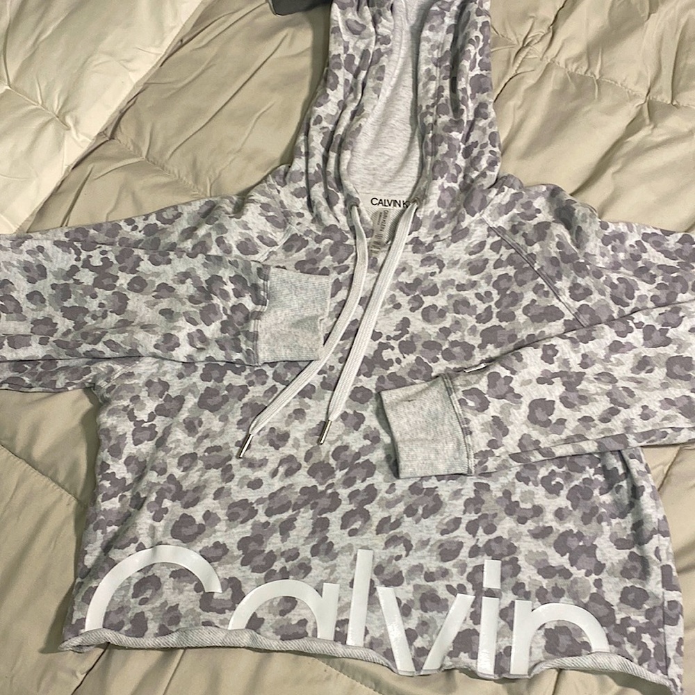 Calvin Klein performance cropped sweatshirt